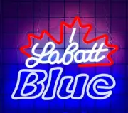 LABATT BLUE Illuminated Neon/LED Sign-Great 4 ManCave/Bar. C My Others