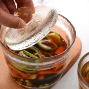 Pickle Jar Wide Mouth Airtight Storage Container Kimchi Glass Food