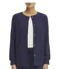 Scrubstar Women's Ethical Fabric Stretch SnapFrontActiveWarmUpScrubJacket Size M
