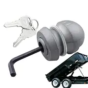 Trailer Locks Ball Couplers, Trailer Coupler Lock, Anti-Theft Hitch Coupling Connector, Multi-Purpose Trailer, Anti-Theft Tongue, Storage Safety Accessories for Boats