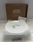 New Corelle Disney Star Wars Lunch Plates 8.5” White Black Sketch Character 8 Pk