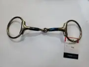 Showcraft - Blue Steel Barrel Snaffle Horse Bit - Full