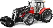 [bruder] 1:16 Massey Ferguson 7624 44.5cm Tractor w/Front End Loader Kids Toy 3y+