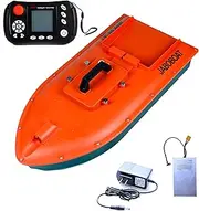 JABOBOAT Jabo Dolphin High Speed RC Saltwater Fishing Surfer Bait Boat for Beach Fishing with Waterproof Hull, GPS Auto Return (Dolphin S)