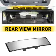 Interior Front 240MM Convex Clear Rear View Mirror HD Lens Wide Angle Day Night