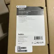 New Factory Sealed Belkin Secure KVM F1DN104P Display Port