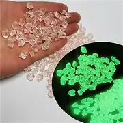3000 pcs Luminous stone,0.31 x 0.39 inches，Used for decorating vases and fish tanks; orticultural decoration, swimming pool decoration, bar decoration; Villa gardening and landscaping, etc ﻿(Light pin