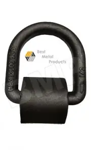 (2) D Ring 1/2" Trailer Flatbed Truck Tow Tie Down Chain 1000201