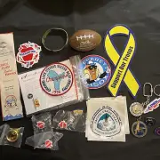 Vintage Advertising Junk Drawer Lot Mix Of Various Advertising Items
