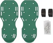 [Generic] Grass Aerator,2X Aerating Shoes with Hook & Loop Straps | Spiked Aerating Sandals, Yard Aerator, Adjustable Aerate Lawn Tools for Garden Lawn