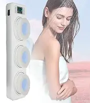 Electric Body Brush, Body Scrub, Electric Shower Brush for Exfoliation and Massage, with Brush Head, 360° Rotation, Three-Level Adjustment, for Shower, Deep Cleansing, Suitable for All Kinds of Ski