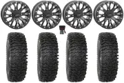 System 3 SB-4 15" Wheels Bk (4+3) 32" RC500S Sticky Tires Renegade Outlander