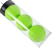 JUMPLAWN Quiet Pickleball Set 74mm Soft PU Foam Balls for Indoor and Noise Reducing for Practice and Beginners