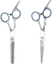 Hairdressing Scissors Stainless Steel Hair Cutting Scissors Barber Scissors Set Comfortable for Daily Use