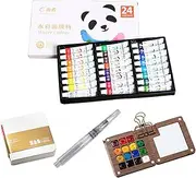 Pocket Watercolor Set, Portable Travel Watercolor Kit, Watercolor Travel Set Lightweight Paint Palette Travel Kit | Travel Watercolor Palette Set With Multi Color Paints, For Painters Artists Students