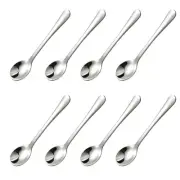 Mini Stainless Steel Spoon Set 8 PCS Perfect for Cooking with Condiments