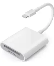 USB C SD Card Reader for i 15, USB 3.0 Type C to SD/Micro SD Card Adapter Dual