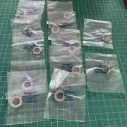 Swagelok SS-8-VCR-2-GR-VS (qty-12) Stainless Steel VCR Gaskets w/Retainers