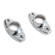 Sandleford 16mm Chrome Oval Flange - 2 Pack