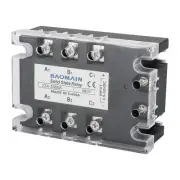 3 Phase Solid State Relay JGX-3380A 4-32 VDC Input 480VAC 80 Amp Output DC/AC