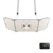 VIVOSUN AW200SE 200W LED Grow Light ,W/ Integrated Circulation Fan &GrowHub E42A