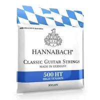 在飛比找蝦皮購物優惠-【傑夫樂器行】HANNABACH 500HT 高張力 古典吉