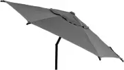 SHR-S23GYK Sun Shade Garden Parasol 6.1 Ft (2.3 M) Gray Replacement Cloth Outdoo
