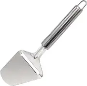 WJnflQN Cheese Slicer,Stainless Steel Cheese Peeler Slicer - Handheld Cheese Slicer Heavy Duty Kitchen Cheese Slicers for Block Cheese Pizza Cake