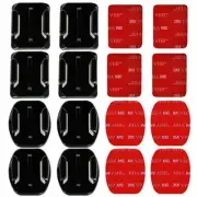 Top Quality 8pcs Flat Curved Mount 3M Adhesive Sticky For Gopro Hero 3 3+ 4 OS86