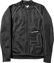 Rosso Style Lab Motorcycle Jacket, Biker Mesh Jacket, Women's, Black