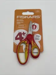 Fiskars Softgrip 5" Stainless Steel Kid's Scissors Pointed Tip Assorted Colors