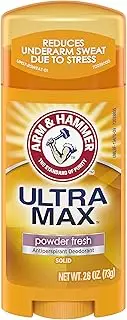 Arm and Hammer Ultramax Deodorant and Antiperspirant - Powder Fresh, 2.60 Ounce (Pack of 8)