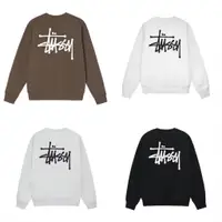 在飛比找蝦皮購物優惠-免運STUSSY BASIC LOGO CREW10色 大學