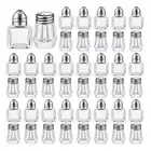 Mini Salt & Pepper Shakers Clear Seasonings Shakers Tiny Spice Shakers4465