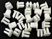 Chrysler Nylon Nut Inserts- Fit 9/32" Square Hole- #8 #10 Screw- 25 nuts- #092 (for: Chrysler)