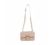 Pinko Pink Leather Handbag