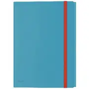 Leitz Cosy A4 3-Flap Folder with Pocket Blue