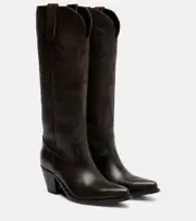 [Golden Goose] Golden Goose Wish Star leather cowboy boots AU 6 brown