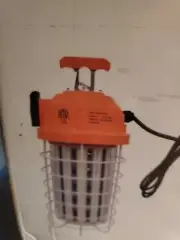 120W LED Temporary Work Light Lumen White for High Bay Jobsite Linkable.