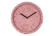 Karlsson: Wall Clock - Pink