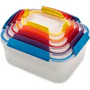 5pc Joseph & Joseph Nest Lock Food Container Storage Set w/ Airtight Snap Lid