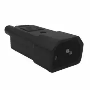 IEC C14 Male Plug Rewirable Power Connector 3Pin IEC-C14 Socket Computer Power