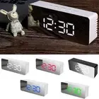 Alarm Clock Charging Alarm Clock LED Mirror Display White/blue/green/red/black