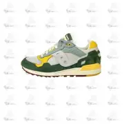 Saucony Shadow 5000 Light Grey Green Yellow S70811-2 Sneaker Shoe Trainer