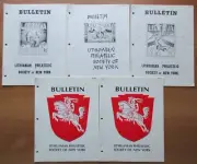 Lithuania - 1988-90 "New York Lithuanian Philatelic Society" Bulletins