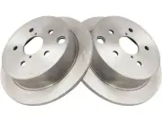 For 2015-2019 Subaru WRX Brake Rotor Set Rear 16838CZBT 2018 2016 2017 (for: Subaru)