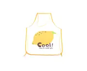 Cute Fruit Cartoon Bib Apron Kitchen Cooking Transparent Waterproof - 6
