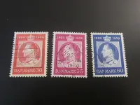 在飛比找Yahoo!奇摩拍賣優惠-【雲品14】丹麥Denmark 1959 Sc 366-68