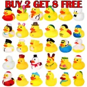 Rubber Toddler Toys Little Yellow Duck Water Toys 2024 Bath Toy Kids