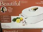Beautiful 6 Quart Enamel Dutch Oven, White Icing by Drew Barrymore